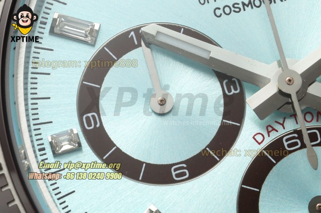 Daytona 126506 40mm CLEAN Ice Blue/Diamonds on SS/SS Bracelet SH4131 Super Clone Daytona 126506 40mm CLEAN Ice Blue/Diamonds on SS/SS Bracelet SH4131 Super Clone