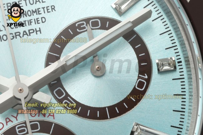Daytona 126506 40mm CLEAN Ice Blue/Diamonds on SS/SS Bracelet SH4131 Super Clone Daytona 126506 40mm CLEAN Ice Blue/Diamonds on SS/SS Bracelet SH4131 Super Clone