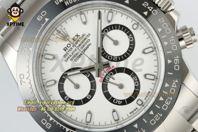 Daytona 116500 40mm 3CF White/Stick on SS/SS Bracelet SH4130 Daytona 116500 40mm 3CF White/Stick on SS/SS Bracelet SH4130