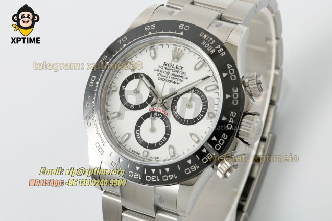 Daytona 116500 40mm 3CF White/Stick on SS/SS Bracelet SH4130 Daytona 116500 40mm 3CF White/Stick on SS/SS Bracelet SH4130