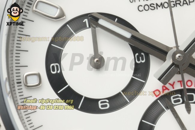 Daytona 116500 40mm 3CF White/Stick on SS/SS Bracelet SH4130 Daytona 116500 40mm 3CF White/Stick on SS/SS Bracelet SH4130