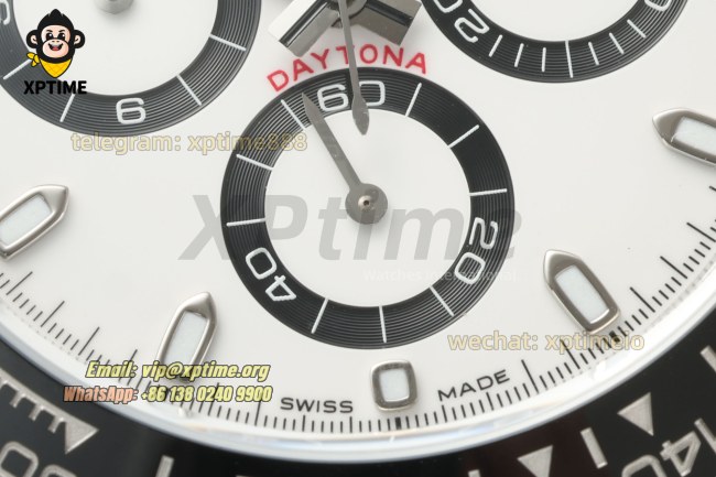 Daytona 116500 40mm 3CF White/Stick on SS/SS Bracelet SH4130 Daytona 116500 40mm 3CF White/Stick on SS/SS Bracelet SH4130
