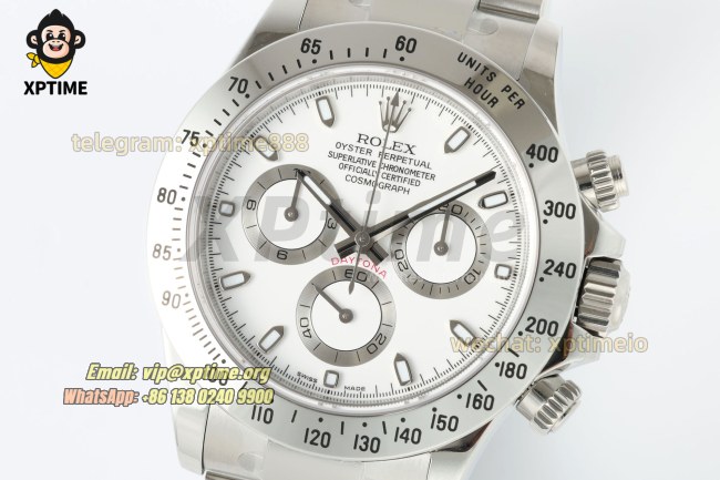Daytona 116500 40mm 3CF White/Stick on SS/SS Bracelet SH4130 Daytona 116500 40mm 3CF White/Stick on SS/SS Bracelet SH4130
