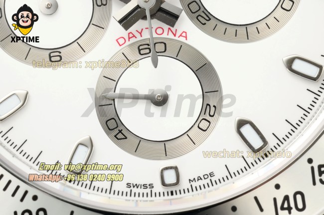Daytona 116500 40mm 3CF White/Stick on SS/SS Bracelet SH4130 Daytona 116500 40mm 3CF White/Stick on SS/SS Bracelet SH4130