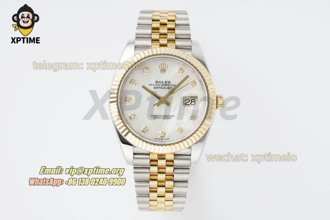Datejust 126333 41mm 3EF White Mop/Diamond on Jub YG/SS Bracelet VR3235 (Weighted) Datejust 126333 41mm 3EF White Mop/Diamond on Jub YG/SS Bracelet VR3235 (Weighted)