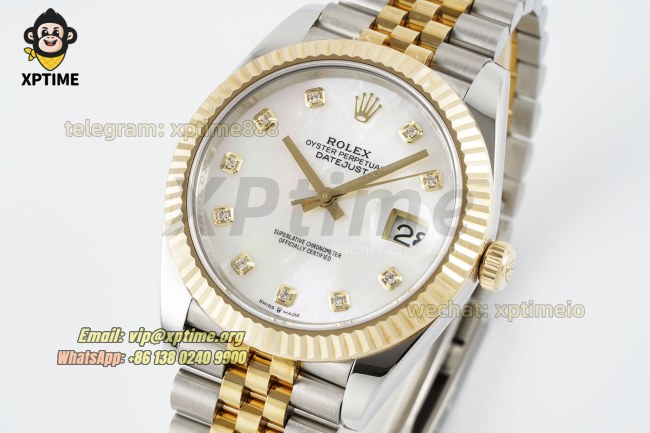 Datejust 126333 41mm 3EF White Mop/Diamond on Jub YG/SS Bracelet VR3235 (Weighted) Datejust 126333 41mm 3EF White Mop/Diamond on Jub YG/SS Bracelet VR3235 (Weighted)