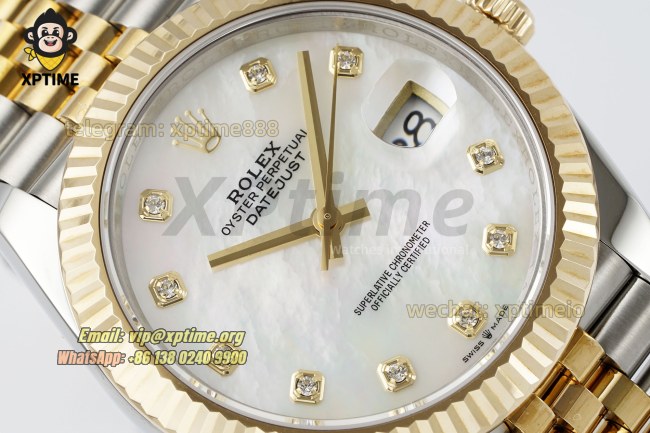 Datejust 126333 41mm 3EF White Mop/Diamond on Jub YG/SS Bracelet VR3235 (Weighted) Datejust 126333 41mm 3EF White Mop/Diamond on Jub YG/SS Bracelet VR3235 (Weighted)