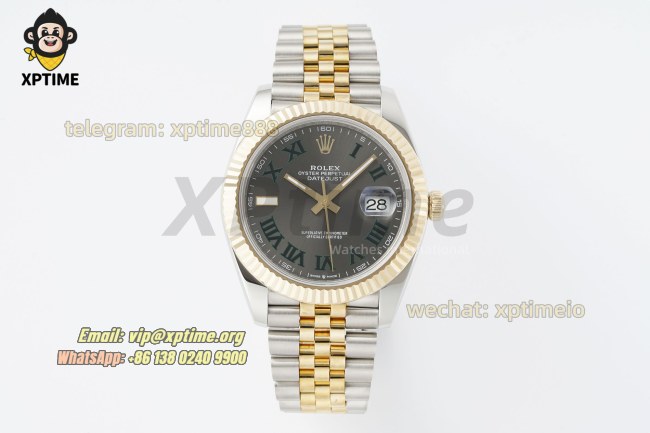 Datejust 126333 41mm 3EF Gray/Roman on Jub YG/SS Bracelet VR3235 (Weighted) Datejust 126333 41mm 3EF Gray/Roman on Jub YG/SS Bracelet VR3235 (Weighted)
