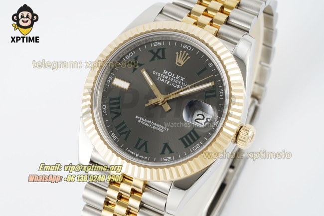Datejust 126333 41mm 3EF Gray/Roman on Jub YG/SS Bracelet VR3235 (Weighted) Datejust 126333 41mm 3EF Gray/Roman on Jub YG/SS Bracelet VR3235 (Weighted)