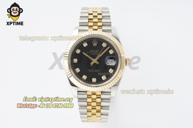 Datejust 126333 41mm 3EF Black/Diamond on Jub YG/SS Bracelet VR3235 (Weighted) Datejust 126333 41mm 3EF Black/Diamond on Jub YG/SS Bracelet VR3235 (Weighted)