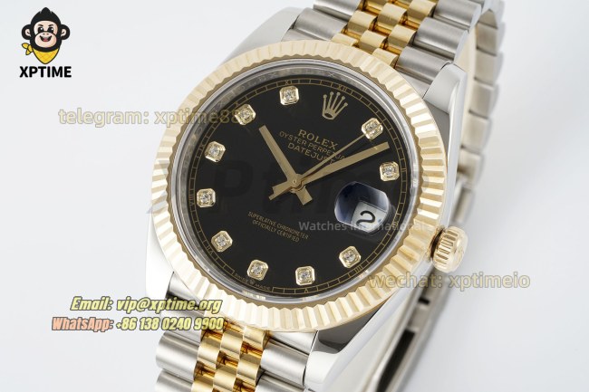 Datejust 126333 41mm 3EF Black/Diamond on Jub YG/SS Bracelet VR3235 (Weighted) Datejust 126333 41mm 3EF Black/Diamond on Jub YG/SS Bracelet VR3235 (Weighted)