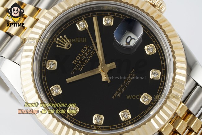 Datejust 126333 41mm 3EF Black/Diamond on Jub YG/SS Bracelet VR3235 (Weighted) Datejust 126333 41mm 3EF Black/Diamond on Jub YG/SS Bracelet VR3235 (Weighted)