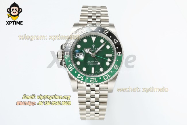 GMT Master II 126729 40mm 3EF Green/Dot on Jub SS/SS Bracelet SH3285 Super Clone GMT Master II 126729 40mm 3EF Green/Dot on Jub SS/SS Bracelet SH3285 Super Clone