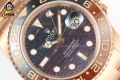 GMT Master II 126715 Rootbeer 40mm 3EF Tiger Iron/Dot on Oys RG/RG Bracelet SH3285