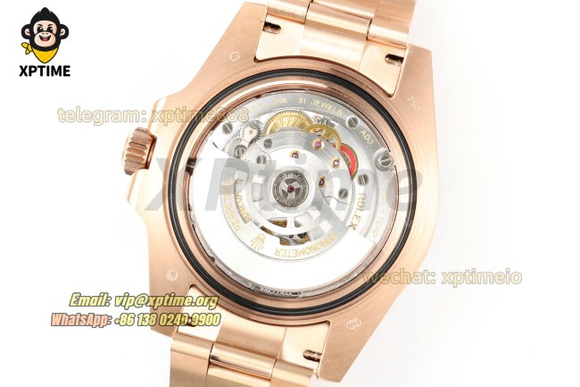 GMT Master II 126715 Rootbeer 40mm 3EF Tiger Iron/Dot on Oys RG/RG Bracelet SH3285 GMT Master II 126715 Rootbeer 40mm 3EF Tiger Iron/Dot on Oys RG/RG Bracelet SH3285