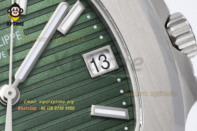 Nautilus 5711 40mm 3KF Green/Stick on SS/SS Bracelet A330SC Nautilus 5711 40mm 3KF Green/Stick on SS/SS Bracelet A330SC