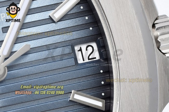 Nautilus 5711 40mm 3KF Blue/Stick on SS/SS Bracelet A324 Nautilus 5711 40mm 3KF Blue/Stick on SS/SS Bracelet A324