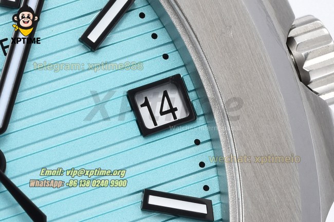 Nautilus 5711 40mm 3KF Tiffany Blue/Stick on SS/SS Bracelet A330SC Nautilus 5711 40mm 3KF Tiffany Blue/Stick on SS/SS Bracelet A330SC