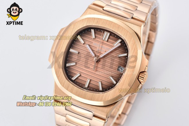 Nautilus 5711 40mm 3KF Brown/Stick on RG/RG Bracelet A330SC Nautilus 5711 40mm 3KF Brown/Stick on RG/RG Bracelet A330SC