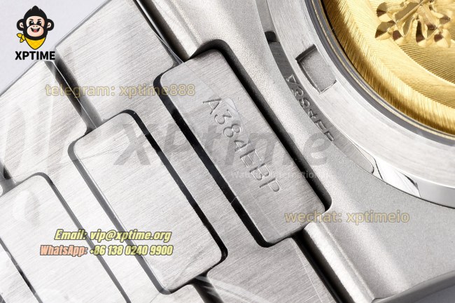 Nautilus 5711 40mm 3KF White/Stick on SS/SS Bracelet A324 Nautilus 5711 40mm 3KF White/Stick on SS/SS Bracelet A324