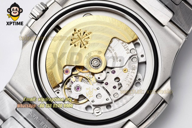 Nautilus 5711 40mm 3KF White/Stick on SS/SS Bracelet A324 Nautilus 5711 40mm 3KF White/Stick on SS/SS Bracelet A324