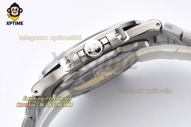 Nautilus 5711 40mm 3KF Tiffany Blue/Stick on SS/SS Bracelet A330SC Nautilus 5711 40mm 3KF Tiffany Blue/Stick on SS/SS Bracelet A330SC