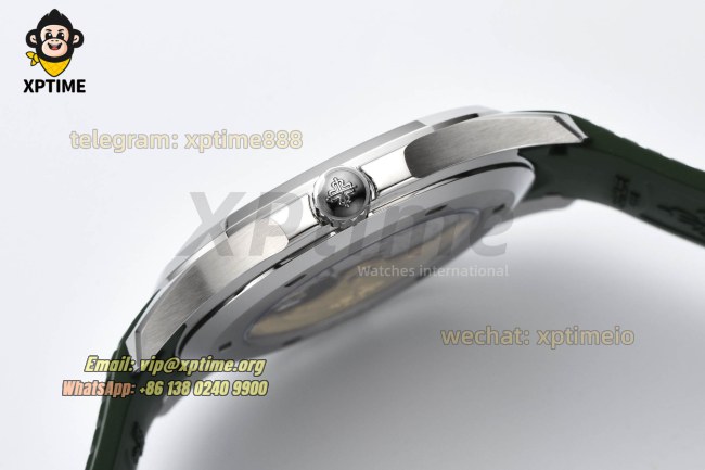 Aquanaut Ref.5168R 42MM 3KF Green/Numerals on SS/RU Bracelet A330 Aquanaut Ref.5168R 42MM 3KF Green/Numerals on SS/RU Bracelet A330