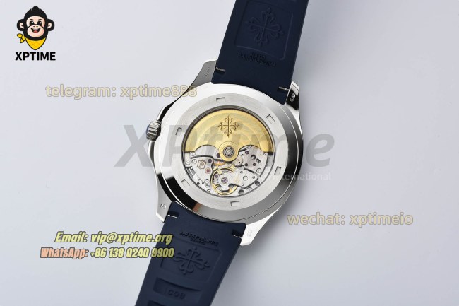 Aquanaut Ref.5168 42MM 3KF Blue/Numerals on SS/RU Bracelet A330 Aquanaut Ref.5168 42MM 3KF Blue/Numerals on SS/RU Bracelet A330