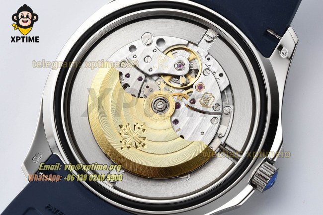 Aquanaut Ref.5168 42MM 3KF Blue/Numerals on SS/RU Bracelet A330 Aquanaut Ref.5168 42MM 3KF Blue/Numerals on SS/RU Bracelet A330