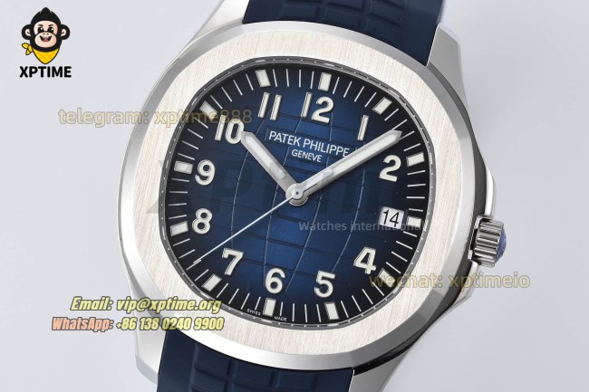 Aquanaut Ref.5168 42MM 3KF Blue/Numerals on SS/RU Bracelet A330 Aquanaut Ref.5168 42MM 3KF Blue/Numerals on SS/RU Bracelet A330