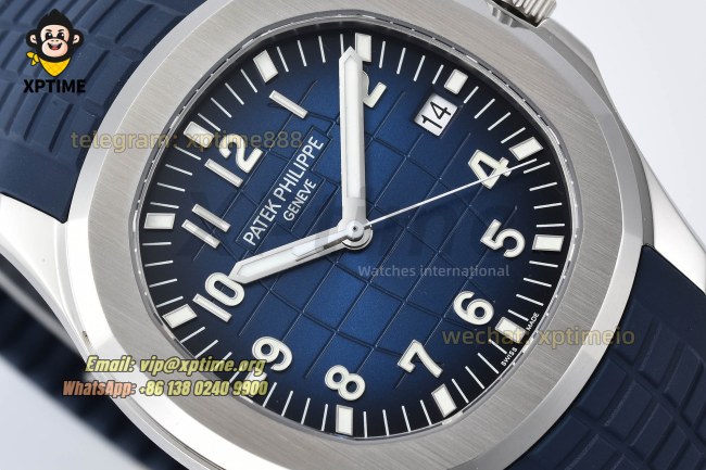 Aquanaut Ref.5168 42MM 3KF Blue/Numerals on SS/RU Bracelet A330 Aquanaut Ref.5168 42MM 3KF Blue/Numerals on SS/RU Bracelet A330