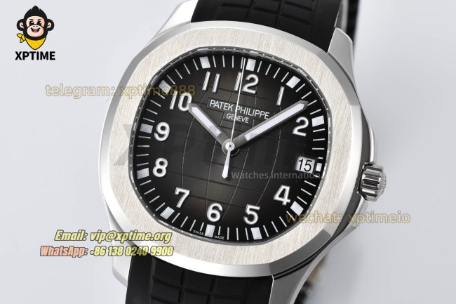 Aquanaut Ref.5167 40MM 3KF Black/Numerals on SS/RU Bracelet A330 Aquanaut Ref.5167 40MM 3KF Black/Numerals on SS/RU Bracelet A330