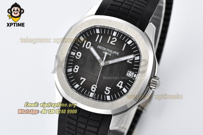 Aquanaut Ref.5167 40MM 3KF Black/Numerals on SS/RU Bracelet A330 Aquanaut Ref.5167 40MM 3KF Black/Numerals on SS/RU Bracelet A330