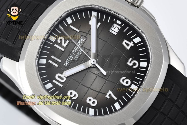 Aquanaut Ref.5167 40MM 3KF Black/Numerals on SS/RU Bracelet A330 Aquanaut Ref.5167 40MM 3KF Black/Numerals on SS/RU Bracelet A330