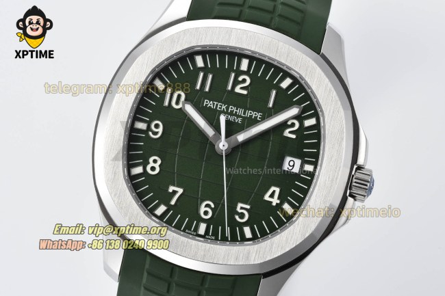 Aquanaut Ref.5168R 42MM 3KF Green/Numerals on SS/RU Bracelet A330 Aquanaut Ref.5168R 42MM 3KF Green/Numerals on SS/RU Bracelet A330