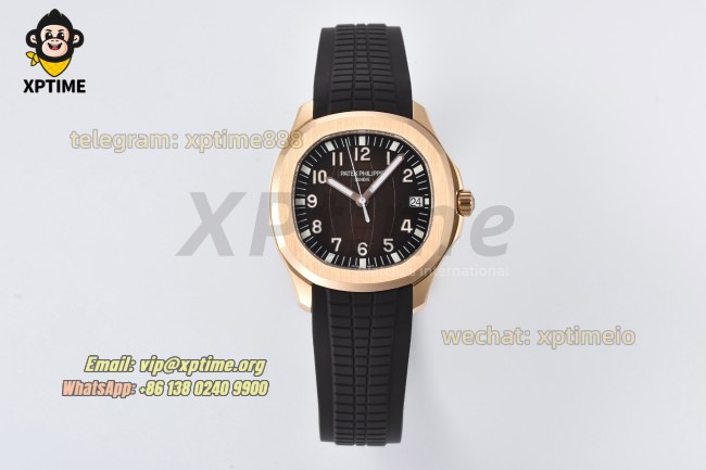 Aquanaut Ref.5167R 40MM 3KF Brown/Numerals on RG/RU Bracelet A330 Aquanaut Ref.5167R 40MM 3KF Brown/Numerals on RG/RU Bracelet A330