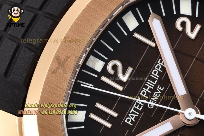 Aquanaut Ref.5167R 40MM 3KF Brown/Numerals on RG/RU Bracelet A330 Aquanaut Ref.5167R 40MM 3KF Brown/Numerals on RG/RU Bracelet A330