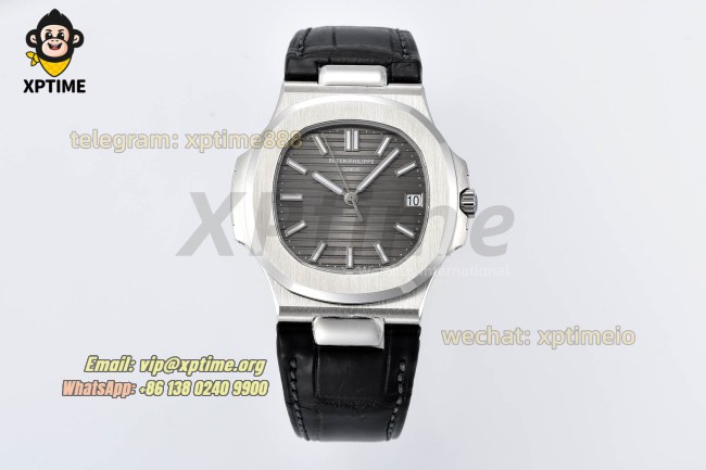 Nautilus 5711 40mm 3KF Gray/Stick on SS/LE Bracelet A324 Nautilus 5711 40mm 3KF Gray/Stick on SS/LE Bracelet A324
