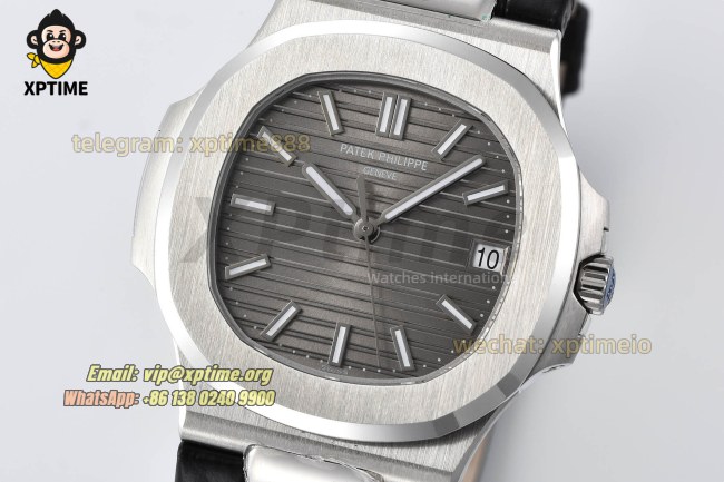 Nautilus 5711 40mm 3KF Gray/Stick on SS/LE Bracelet A324 Nautilus 5711 40mm 3KF Gray/Stick on SS/LE Bracelet A324