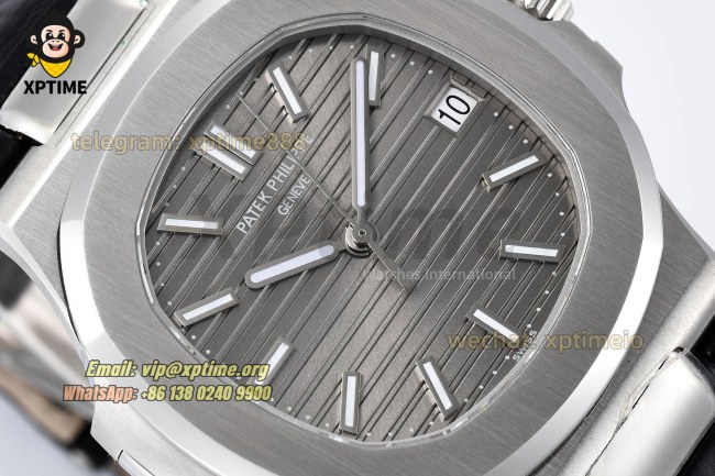Nautilus 5711 40mm 3KF Gray/Stick on SS/LE Bracelet A324 Nautilus 5711 40mm 3KF Gray/Stick on SS/LE Bracelet A324