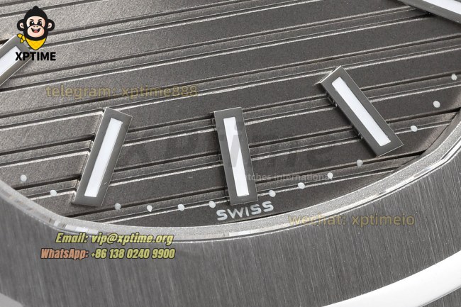 Nautilus 5711 40mm 3KF Gray/Stick on SS/LE Bracelet A324 Nautilus 5711 40mm 3KF Gray/Stick on SS/LE Bracelet A324