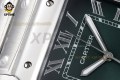 Santos De Cartier 40mm AF Green/Roman on SS/SS Bracelet MY9015 Santos De Cartier 40mm AF Green/Roman on SS/SS Bracelet MY9015