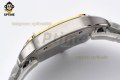 Santos De Cartier 40mm BVF Gray/Roman on SS/SS Bracelet MY9019 Santos De Cartier 40mm BVF Gray/Roman on SS/SS Bracelet MY9019