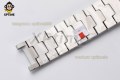 Santos De Cartier 40mm BVF Gray/Roman on SS/SS Bracelet MY9019 Santos De Cartier 40mm BVF Gray/Roman on SS/SS Bracelet MY9019