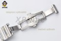 Santos De Cartier 40mm BVF Gray/Roman on SS/SS Bracelet MY9019 Santos De Cartier 40mm BVF Gray/Roman on SS/SS Bracelet MY9019