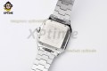 Santos De Cartier 40mm BVF Gray/Roman on SS/SS Bracelet MY9019 Santos De Cartier 40mm BVF Gray/Roman on SS/SS Bracelet MY9019
