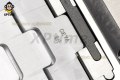 Santos De Cartier 40mm BVF Gray/Roman on SS/SS Bracelet MY9019 Santos De Cartier 40mm BVF Gray/Roman on SS/SS Bracelet MY9019