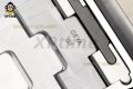 Santos De Cartier 40mm BVF Gray/Roman on SS/SS Bracelet MY9019 Santos De Cartier 40mm BVF Gray/Roman on SS/SS Bracelet MY9019
