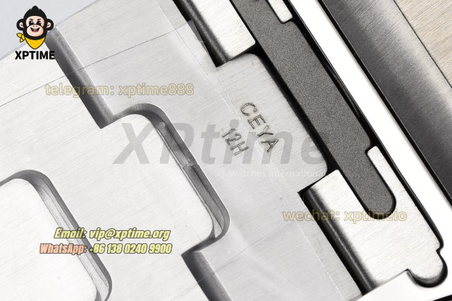 Santos De Cartier 40mm BVF Gray/Roman on SS/SS Bracelet MY9019 Santos De Cartier 40mm BVF Gray/Roman on SS/SS Bracelet MY9019