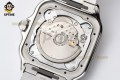 Santos De Cartier 40mm BVF Gray/Roman on SS/SS Bracelet MY9019 Santos De Cartier 40mm BVF Gray/Roman on SS/SS Bracelet MY9019